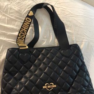 Mochino quilted handbag